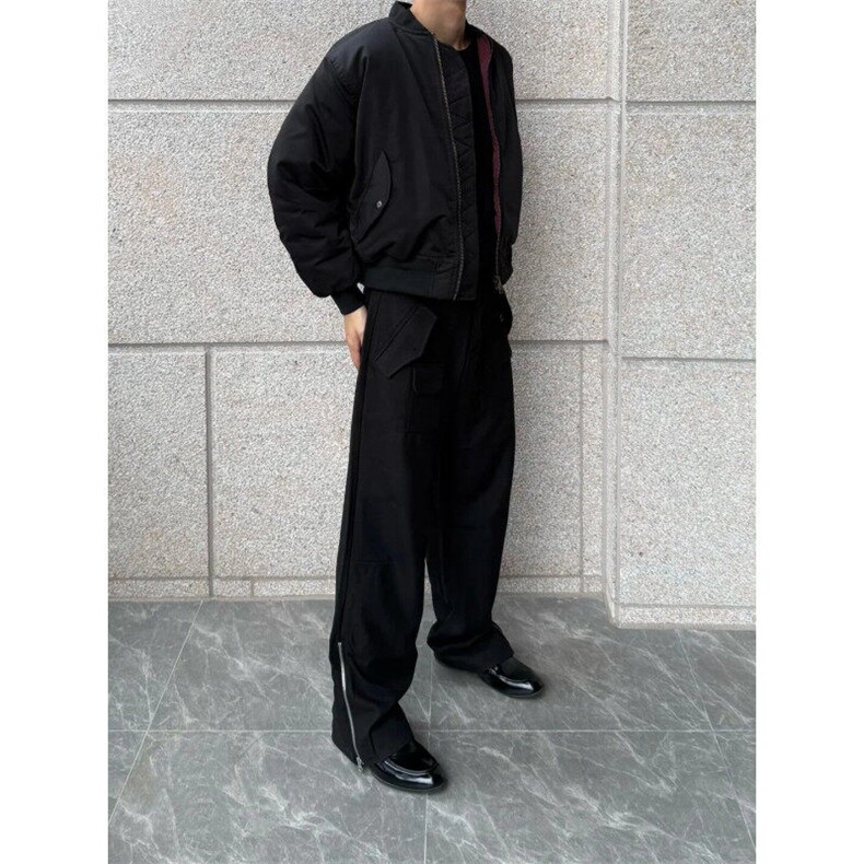 【有货】MF323ZZ-特95短宽bomber双面穿飞行夹克cleanfit棉服外套,男装夹克,星座1007（原301D）