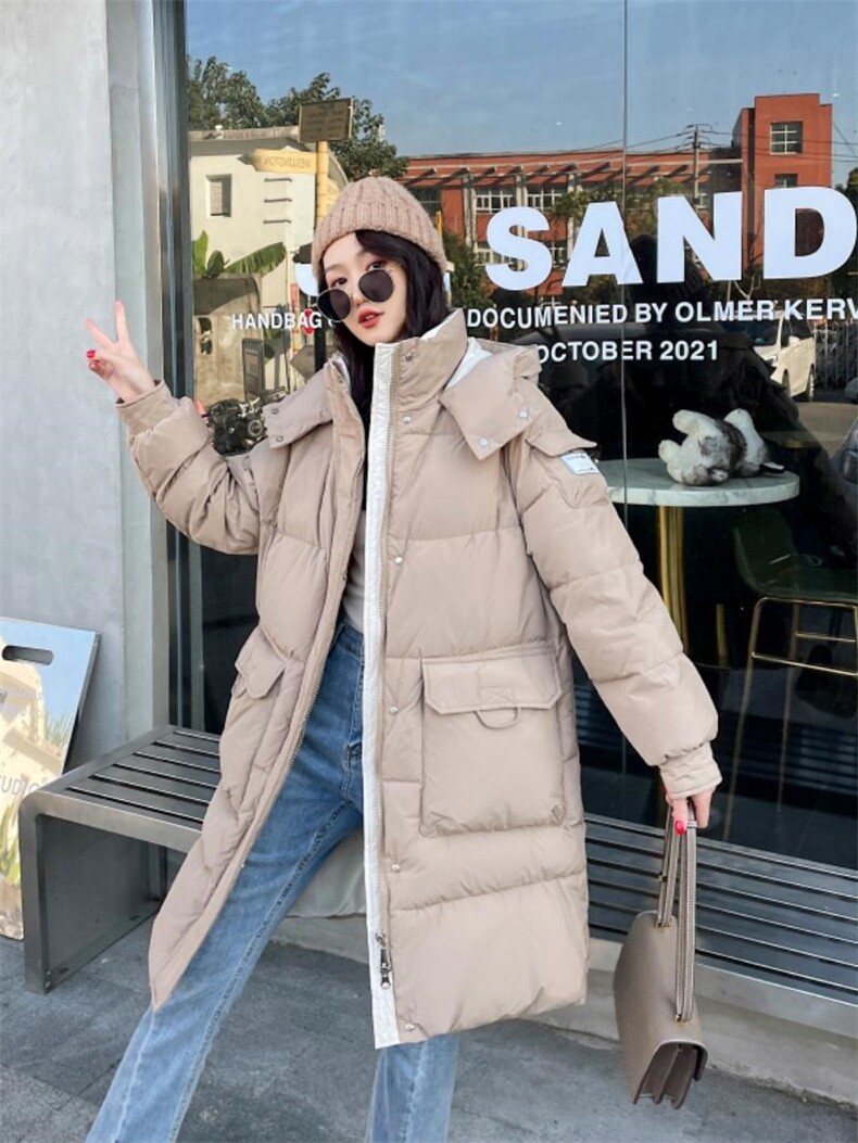 90绒羽绒服，女装羽绒服，香丽迪1