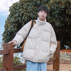 现货高品质美式高街冬季重磅三防加厚羽绒棉衣厚外套面包棉服，男装棉衣，电商A486