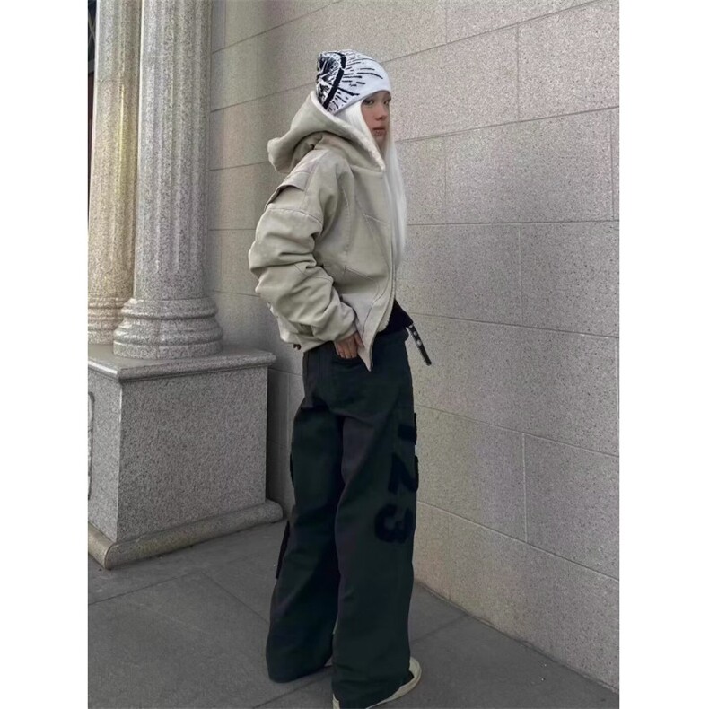 1506/QW8570/P102美式复古宽松重磅座山雕棉衣,男装棉衣,星座1506