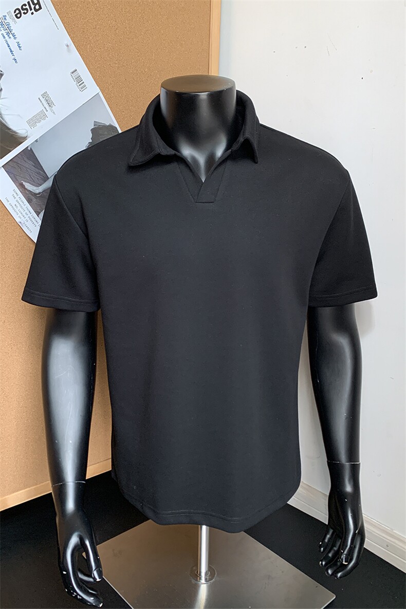 主推POLO衫夏季翻领半袖上衣cleanfit正肩海鸥领短袖t恤S442特P28,男装T恤,电商A233-1