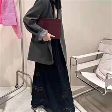 百搭吊带裙纱裙，女装背心吊带，乐秀(5F)