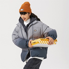 2026冬季新款男日系潮牌渐变连帽宽松休闲棉服加厚外套MY366-F188，男装棉衣，电商A101（原外27）