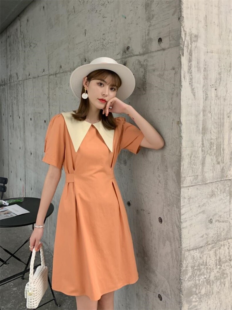 休闲连衣裙，女装连衣裙，英利伊人