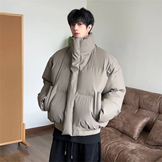 现货[网图]帽子可拆卸美式短款宽松棉服外套男5D3065-TP90不，男装棉衣，电商A102
