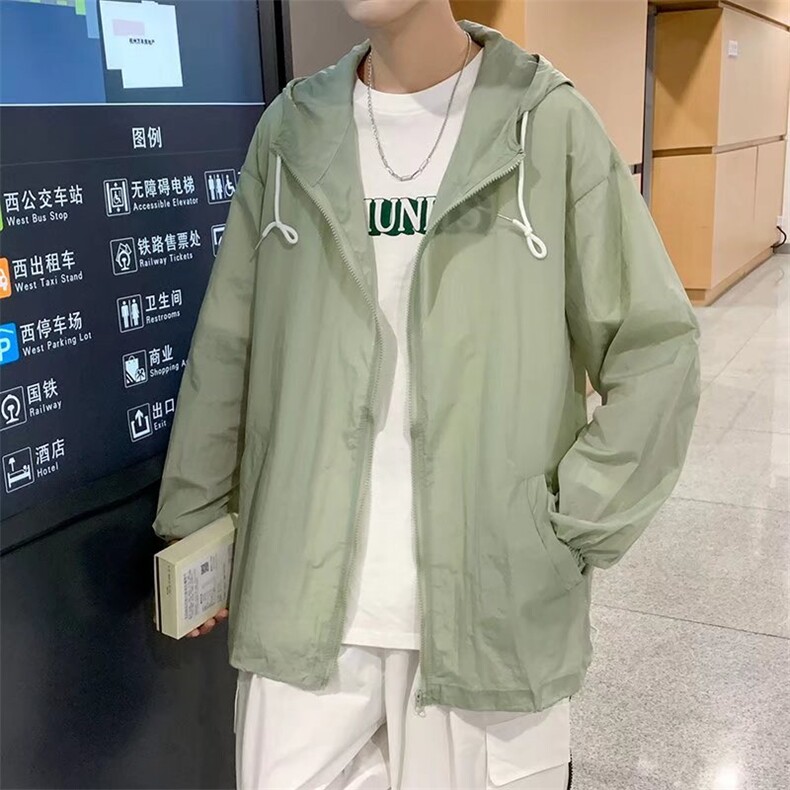 潮流男春季休闲时尚外套防晒衣W0026P30,男装夹克,星座1116-2