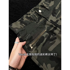 xz905-Z091#P65-高街水洗微喇牛仔裤，男装牛仔裤，星座905