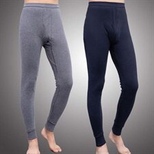 0770冬男士秋裤纯棉男线裤内衣打底裤不起球高腰薄款成人秋裤，女装背心吊带，星座510A-1