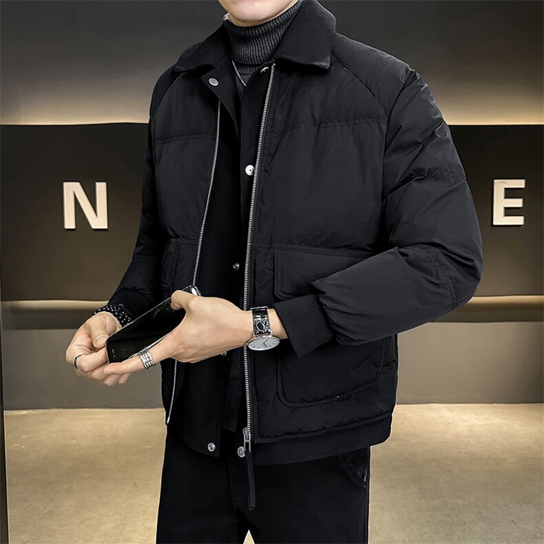 冬季店主羽绒服简约时尚保暖品质数据款简约外套男6297-P185,男装羽绒服,电商D327