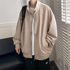 立秋现货鹿皮绒夹克外套男绣花上衣A351-AJ2520-P105，男装夹克，电商A351