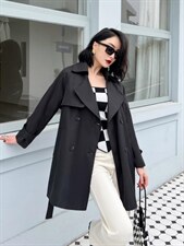 2022#春季风衣系列 货号：6005SML，女装风衣，序儿