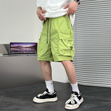 大口袋美式机能工装短裤男宽松运动休闲裤A329-K938-P48，男装牛仔裤，电商A329