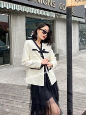 蝴蝶结欧韩风小香外套排单中，其它，天使公主