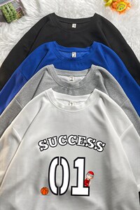 HT73205-P22 华夫格t恤男短袖男大码五分袖 毛毯图片