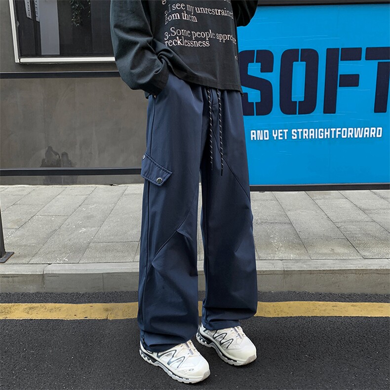 美式高街男宽松工装阔腿休闲裤K24134特P18K24134J加绒-特P23,男装工装外套,电商A001