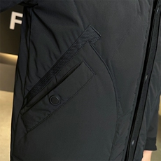 新款男士小翻领羽绒服夹克加厚防寒内外穿两用309B-3-81061-P195，男装夹克，星座1409-3