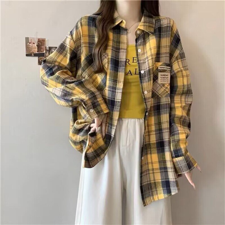 W10140-P35网图现货气质原宿纯欲风辣妹防晒衬衣潮流简约百搭,男装防晒衣,星座1608-2