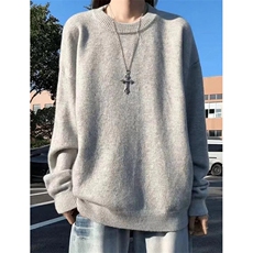 高端羊毛衫打底内搭针织上衣山羊绒毛衣女秋冬宽松外穿M8888，男装T恤，星座1116A（原606A-3）