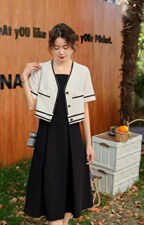 新款夏装小香风套裙，实物超漂亮，其它，纤佰魅力