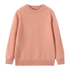 2025年新款百搭男女同款加厚七针彩点加厚保暖羊毛衫，童装儿童羊毛衫，宏杨羊绒