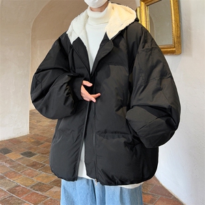 控128加绒面包服男大码羊羔毛棉衣男MY16345-P100图片