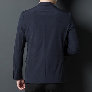 CA22202钱塘2020-2春秋新款时尚休闲百搭中年男士西服外套P160