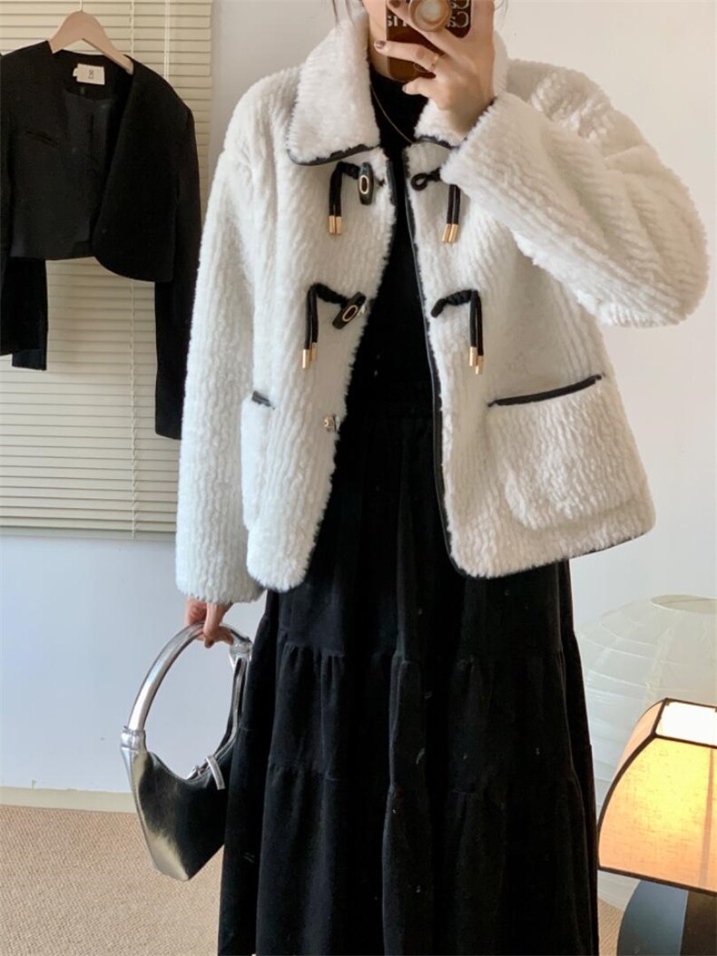 2022秋冬新款颗粒小香复古短款外套，其它，泰靡(1F)