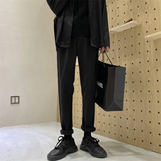 毛呢轻熟风秋冬季休闲裤韩版小脚修身显瘦男长裤5115/P68，男装休闲裤，星座1412-1
