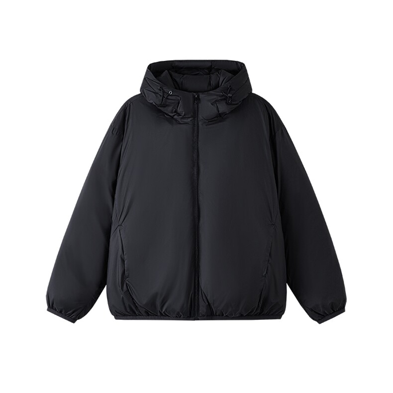 90%绒新标有报连帽韩版宽松羽绒服外套上衣Y995/P350,男装羽绒服,星座202