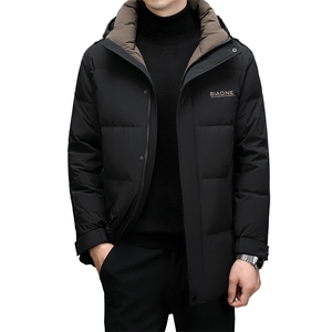 DF806钱塘2020-2时尚休闲冬季厚款连帽中年男士羽绒服P275图片