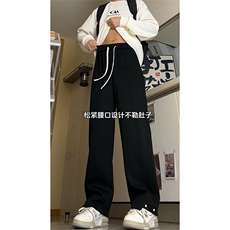 2026春款华棉运动裤宽松直筒卫裤M-4XLK825-1特P43控68，男装休闲裤，电商A309