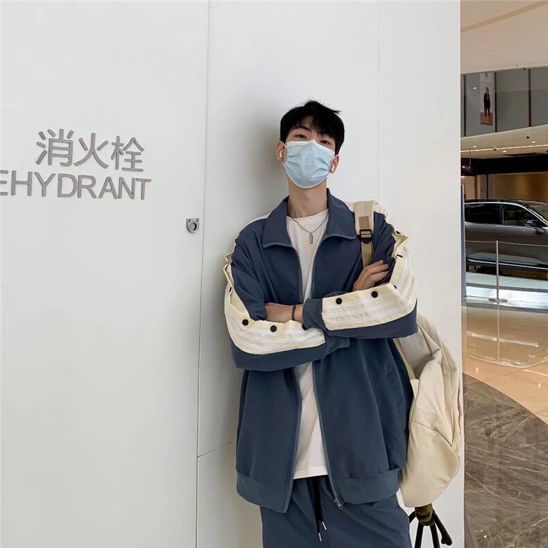 1506/QPKTZ0/P71春秋季新款棒球服外套男韩版潮流运动宽松衣服,女装短外套,星座1506