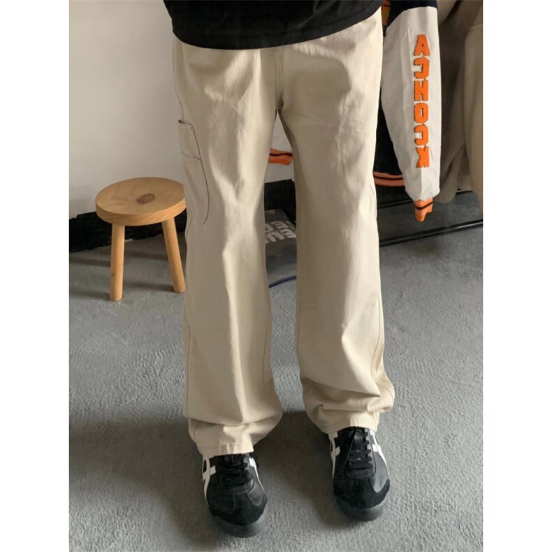 【有货】米杏色工装裤男款美式复古cleanfit裤子1007-KZD43HH-P45,男装工装外套,星座1007（原301D）