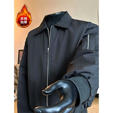 飞行夹克棉服冬季新款夹棉加厚短款男复古外套5D1180-TP5598，男装夹克，电商A102