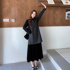 26新款现货大货已到店6863-P195-K298配包包背心裙?打底套装，女装套装/套裙，2D034