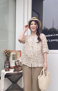 纯苎女装图片