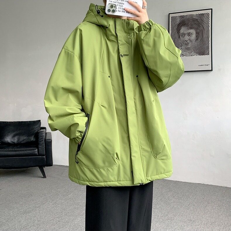 J745-P50冲锋衣外套男款春秋季2025新款冬户外登山服潮牌,男装夹克,电商B323A
