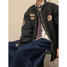 美式潮流棒球服飞行员夹克休闲工装外套JK7352特P50，男装夹克，星座908-1