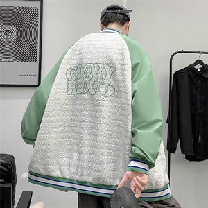 2023秋上新运动棒球服男女中性风休闲时尚刺绣夹克外套 8013-P95图片