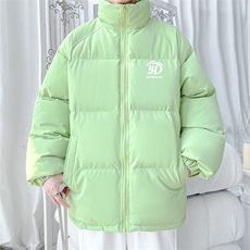 2024冬季新款旋律风车大码印花立领棉衣M-5XHM24549-32-特P50，男装棉衣，电商A022