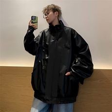 美式加绒皮夹克秋冬季新款外套RLW56P80，男装夹克，星座1116-2