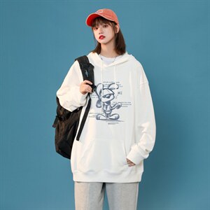 电商DSA028-MT21P90 P35 加绒款- P40 新款印花连帽卫衣限价49.9图片