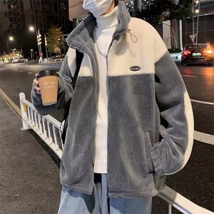 男秋季2022新款长袖夹克羊羔外套DW57P45图片