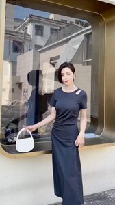 气质连衣裙图片