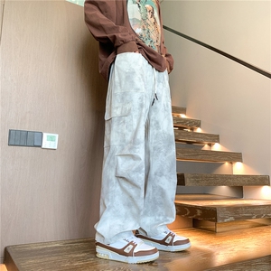 特p40控78迷彩户外工装登山徒步宽松直筒休闲长裤子100聚酯K403图片