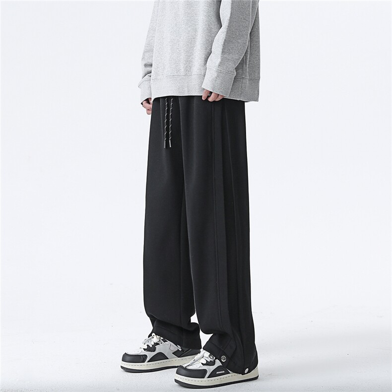 休闲裤男宽松设计款卫裤D329-QM689-特P50-控88图片