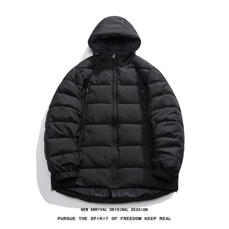 MY8186/P125冬季新款棉衣男装连帽宽松保暖棉袄个性设计棉服上衣,男装棉衣,电商A141