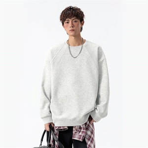 潮流百搭300g华棉解构长袖卫衣男W50982特P23 W50982J加绒特P27图片