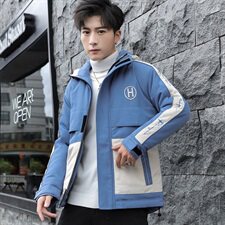 男士休闲连帽加厚保暖棉衣外套棉服棉袄冬季防寒开衫男装M996，男装棉衣，电商B226-2（原B217-2）