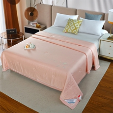 集团彩羊家纺莱赛尔夏被烫钻夏被空调被金蚕冷气被，被套/被芯，一起卖家纺